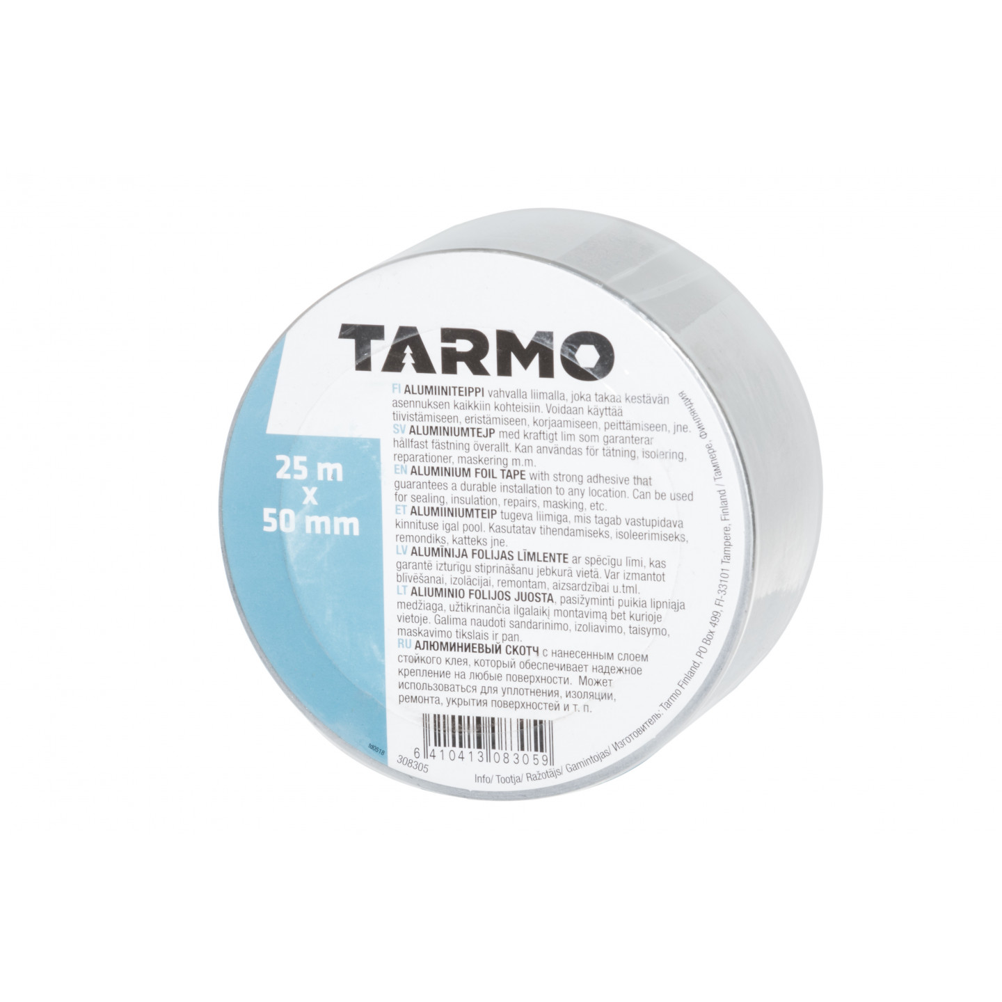 Tarmo - Aluminium tape 50 mm x 25 m