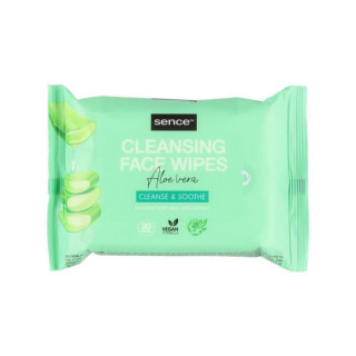 Sence - Aloe Vera facial cleansing wipes 20 pcs