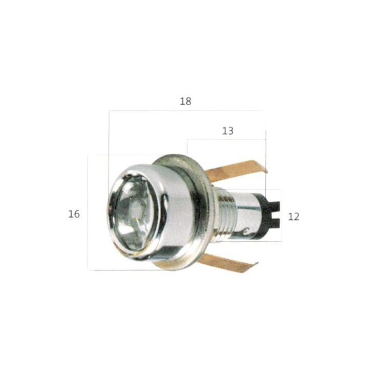 HeatLite Sauna Heater Light 3000K Silver