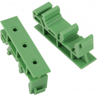 DIN Rail Universal mounting bracket, Green