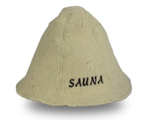 Linen terry sauna hat